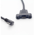 Panel Mount Micro USB -Kabel